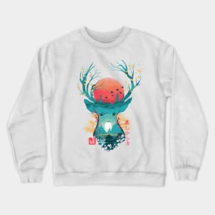 Japanese Deer Crewneck Sweatshirt